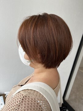 アオ 甲府本店(AO) 《AO hair》丸みショートボブ
