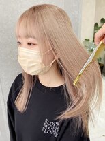 ロンドワン 三宮元町(Lond one) ハイトーン!ブリーチ/ケアブリーチ×ダブルカラー☆レイヤー