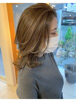 エタン 北千住(ethane)&nbsp;ベージュカラー/セミロング