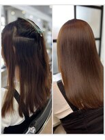 アメイズトーキョー 札幌大通(Amaz! tokyo)&nbsp;前髪イメチェンこなれミディ/縮毛矯正/髪質改善/ツヤ髪/くせ毛