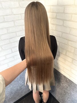 ルノン(LUNON) ブリーチカラー/ミルクティーベージュ/ブリーチ複数回