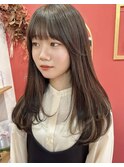 ロングレイヤー×髪質改善×酸性ストレート×縮毛矯正