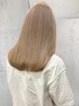 デザインカット+透明感ダブルカラー+5stepミルボントリートメント￥17900