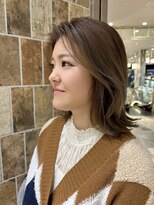 ピークアブー アヴェダ アトレ恵比寿(PEEK-A-BOO AVEDA)&nbsp;結べるボブ　肩ボブ　外ハネボブ　ぱっつん　レイヤーボブ