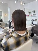 切りっぱなしボブ