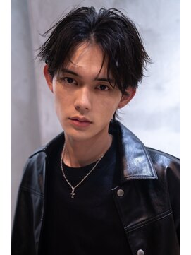 イルハバナ 渋谷(ill HAVANA) メンズセンターパートパーマ/モテヘア/スパイラルパーマ