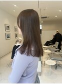 ブリーチなしwカラー　オリーブベージュ