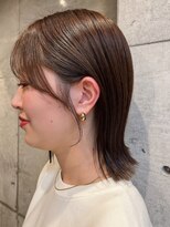 ペム(pem)&nbsp;くすみベージュボブ