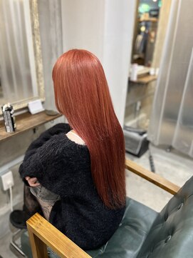 リエコー(RE'ECHO) ロングオレンジカラー