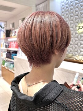 ピークアブー アヴェダ ギンザシックス(PEEK-A-BOO AVEDA GINZASIX) ◎丸みショート/ハイトーン/ハイトーンショート/ショートボブ