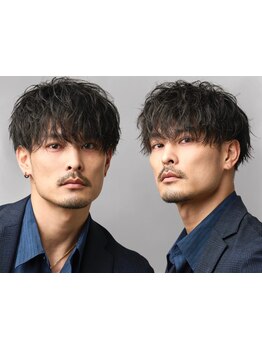 《大人の清潔感をデザインするサロン》髪・眉・ひげのバランスで、上品かつ洗練された印象に。[渋谷]