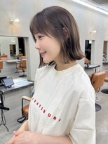 ガーデン 渋谷(GARDEN)&nbsp;小顔大人ボブ暗めカラーミディアムデザインカラー