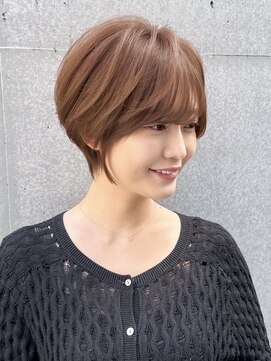 ロビー 表参道(ROBBY) ショートヘア/分け目なし/イメチェン/30代40代50代60代/表参道
