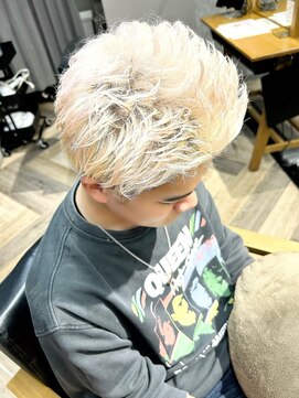 バチバチホワイトブロンド