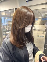 ラボヌールヘアーパルフェ 大宮西口店(La Bonheur hair parfait)&nbsp;レイヤーカット/透明感カラー/ベージュ/ブラウン