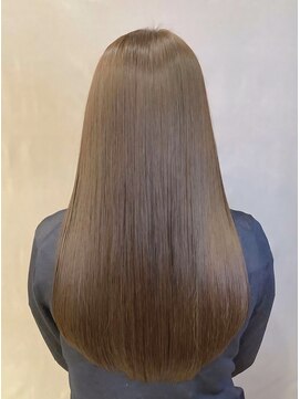 縮毛矯正+イルミナカラー+カット