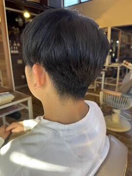 学生メンズカットショートスタイル