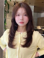 グランド(GRAND)&nbsp;ベビーバング/ブラウンアッシュ/レイヤーカット【平島】