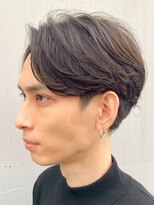 デプト(DEPT.) ニュアンスセンターパートフェザーパーマコンマバング波巻き眉毛