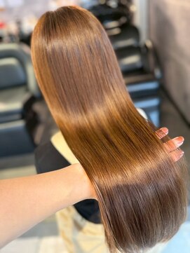 LOE【ロエ】大宮 イメチェン/アンブレラカラー/前髪/ピンクベージュ[大宮]