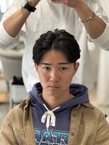 インスヘアー 梅田(INCE HAIR) レイヤーセンターパート