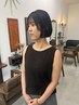 デザインカット+前髪縮毛矯正【ストレート】