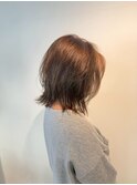 【update/HATTORI】ミディアムレイヤー×透明感グレージュ