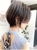 【３０代４０代５０代】大人女性くびれショート/襟足すっきり