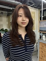 ロウネ(rawne)&nbsp;layer cut ピンクブラウン[cono]
