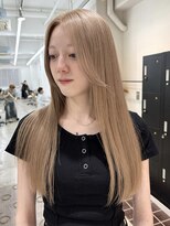 ニーム 栄(nimes)&nbsp;ホワイトベージュ/ブリーチ2回/ケアブリーチ/ベージュ