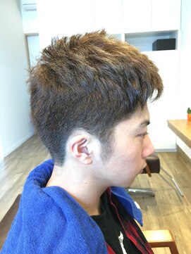 小さな美容室 ハナ(hana) 男性のオシャレなカラーリングヘア☆