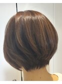 前下がりショートボブ