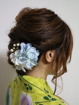 ヘアーメイク クリア(Hair Make Clear) clear style 浴衣セット