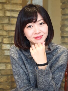 ビーハイブ 一番町店 アヴェダ(BEHIVE) 「BEHIVE一番町店」濱大智 大人かわいいワンレンボブ