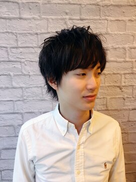 ヘアサロン 銀座マツナガ新宿店(hair salon) ナチュラルウルフ【新宿/理容室/バーバー】