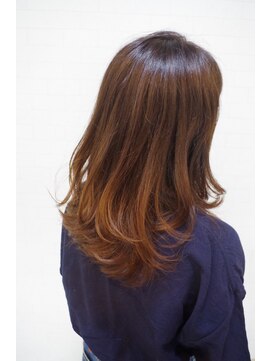 マサヘアー(MaSa Hair) 外ハネ×グラデーションベージュカラー