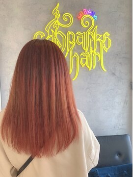 スパークスヘア(Sparks hair) おぴんくぅべぇぇーじゅぅ