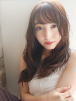 ヘアーサロンデフォーエバールークス(hairsalon de Forever Lux)&nbsp;【ForeverLux齋藤】モテかわガーリーウェーブ　ゆるふわミディ