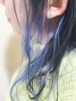 ネオリーブカップ 町田店(Neolive capu)&nbsp;ネイビー×インナーブルー☆【町田/町田駅】