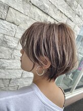 アース 石巻店(HAIR&MAKE EARTH) 小顔似合わせショート