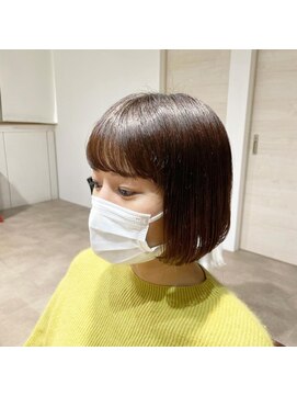 クロリ 淡路店(Chlori) ツルんとおさまるショートボブ