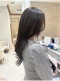 韓国風ロングヘア