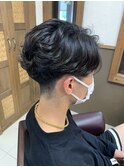 直毛お悩み解決！×メンズパーマ