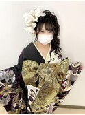 #ヘアセット #成人式