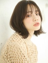 アビエクレール 河内花園(abije claire)&nbsp;シースルーバング×ボブ★20代30代50代 髪質改善