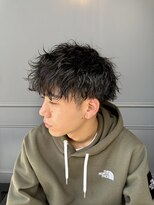 メンズ ラピス 横浜店(Men’sLapis)&nbsp;波巻きパーマ×マッシュ