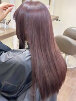 ヘアーアンドメイク ビス(HAIR&MAKE bis)&nbsp;ラベンダーグレージュ/ブリーチ1回/立川ハイトーン/黒田あさみ