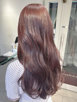 テトラ バイ ネオリーブ 横浜西口店(tetra by neolive) ダブルカラーでベリーピンクカラー＊*【横浜/横浜駅】