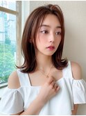 イメチェン/ハッシュカット/フルバング/似合わせカット/韓国ヘア