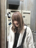 シー(si)&nbsp;ブラウンベージュのデザインカラー